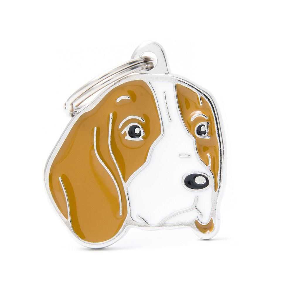 Halsbandssmycke med Rasmotiv - Beagle