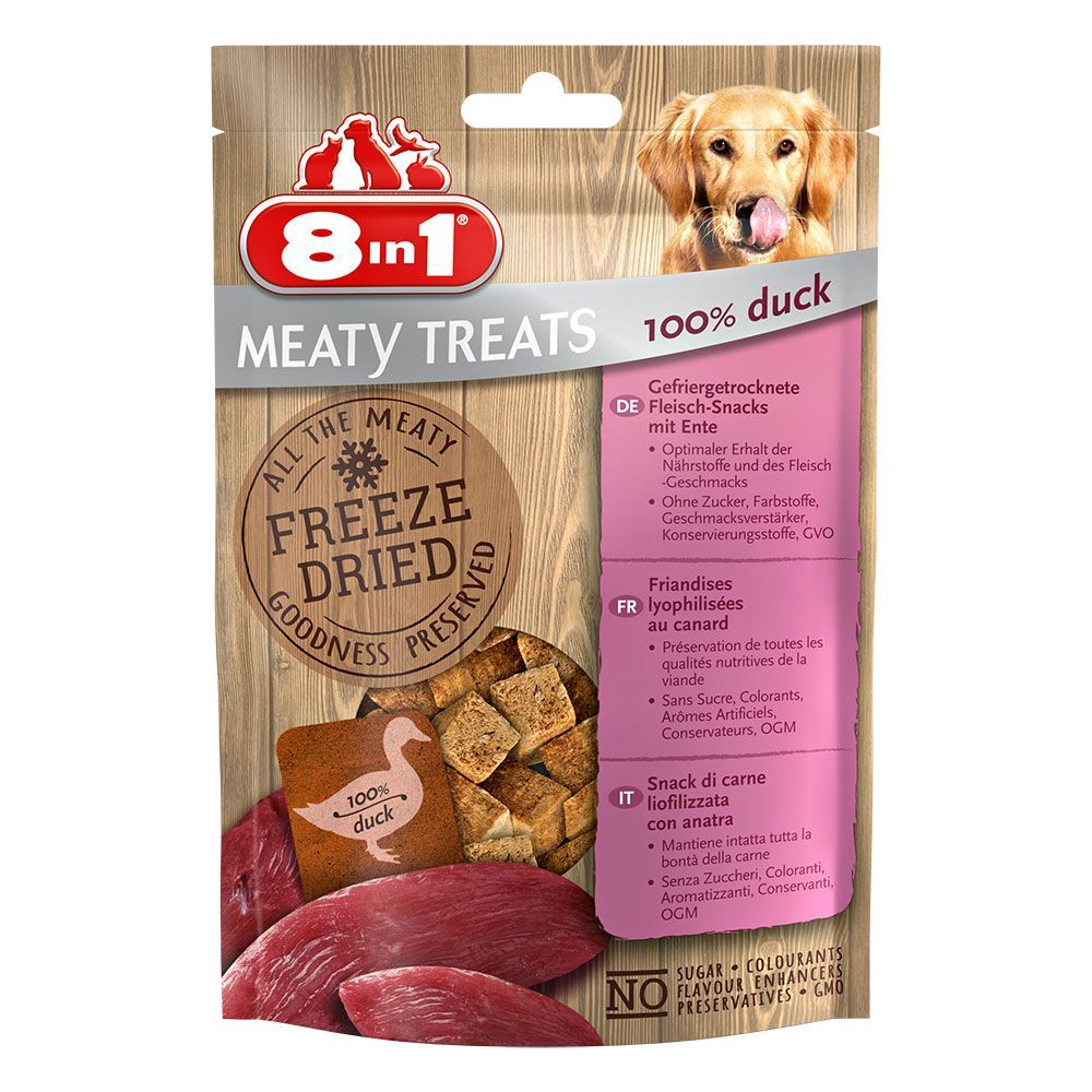 8in1 Meaty Treats - Ankbröst (50 g)