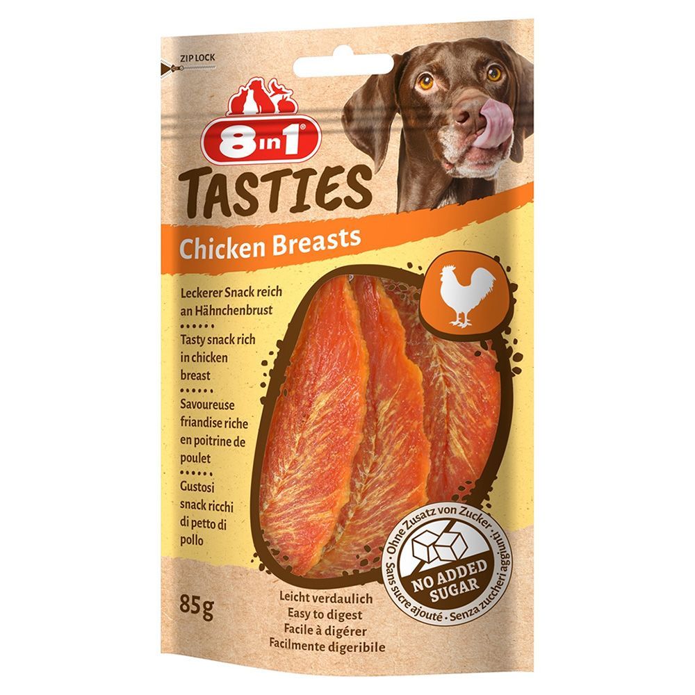 8in1 Tasties Chicken Breast - 3 x 85 g