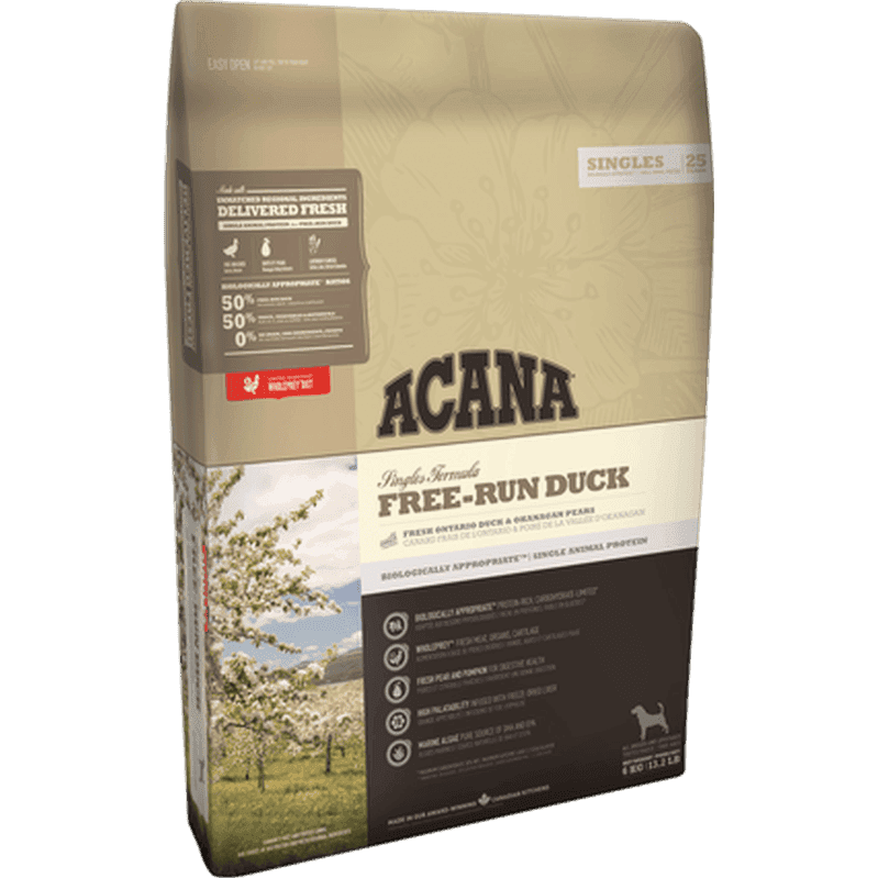 Dog Singles Free-Run Duck 2 kg