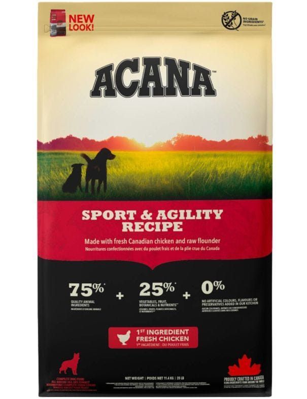 Torrfoder Sport & Agility till Hund - 17 kg
