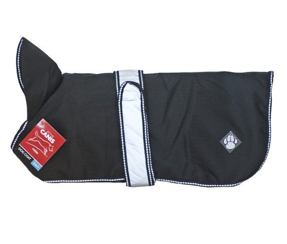 2 in 1 Dog Coat - 65 cm svart