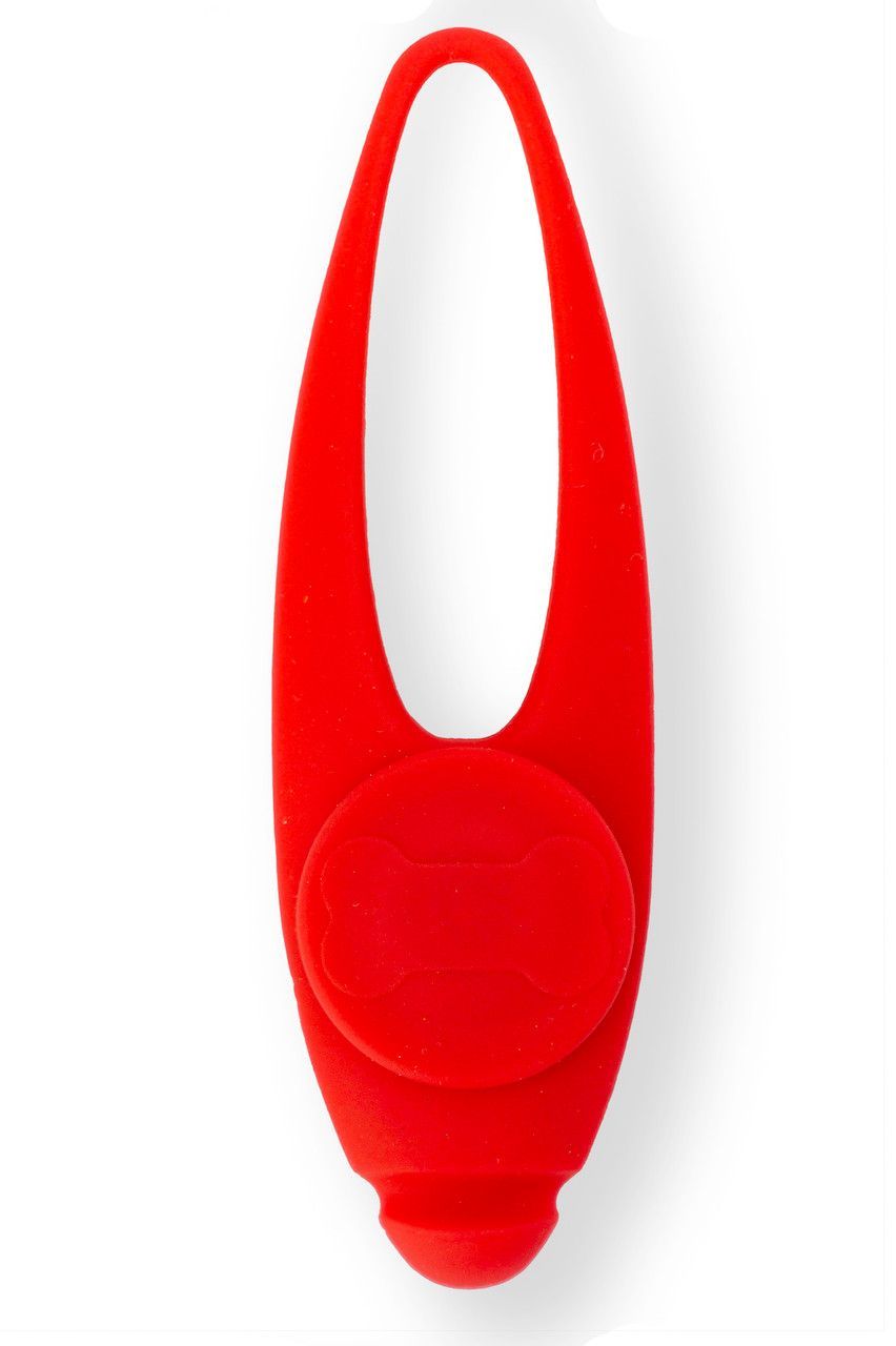 Silikon Led Lampa - Röd
