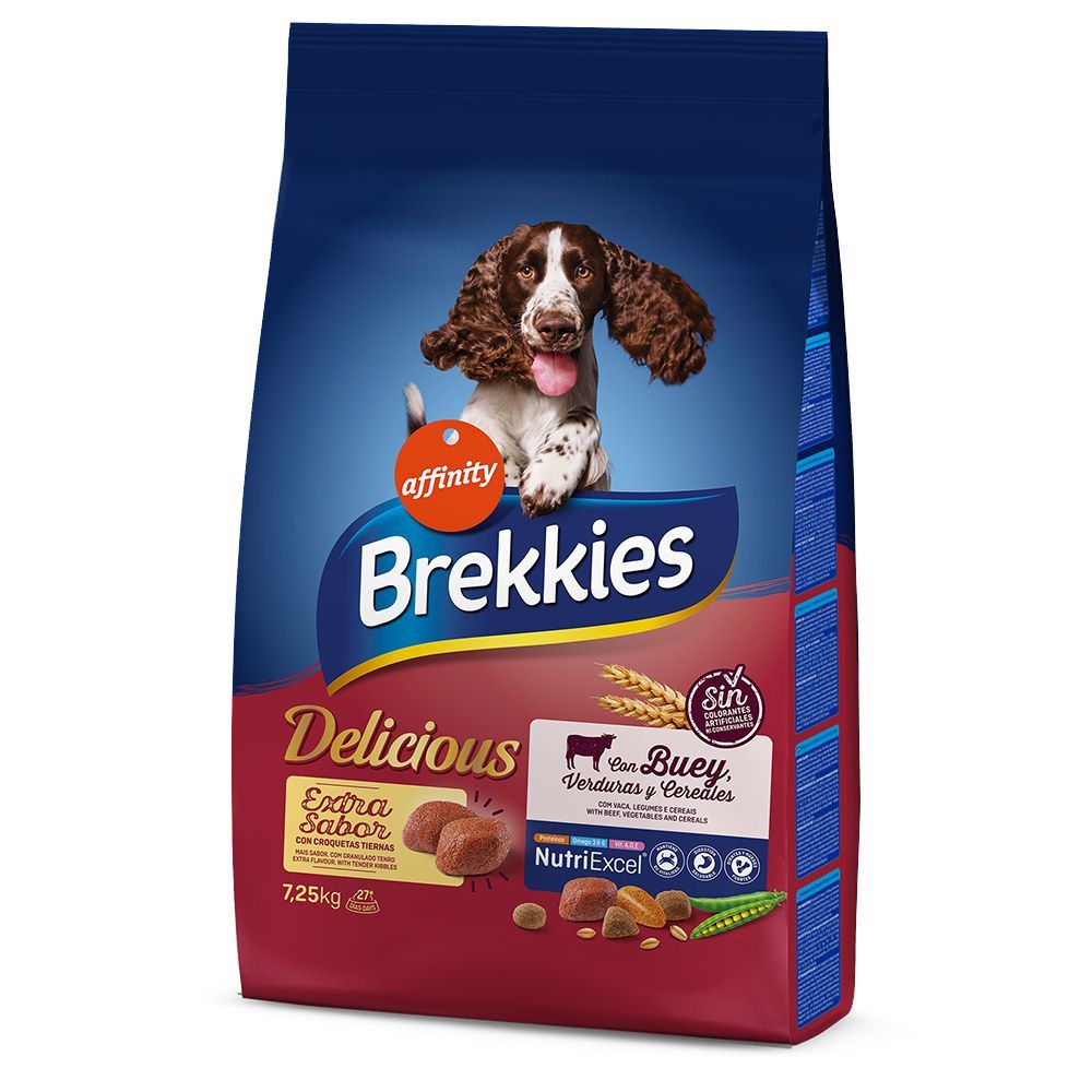 Brekkies Delicious Beef - 7,25 kg