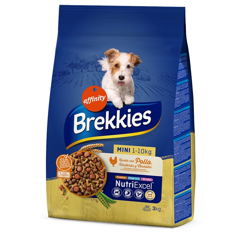 Brekkies Mini Chicken - 3 kg