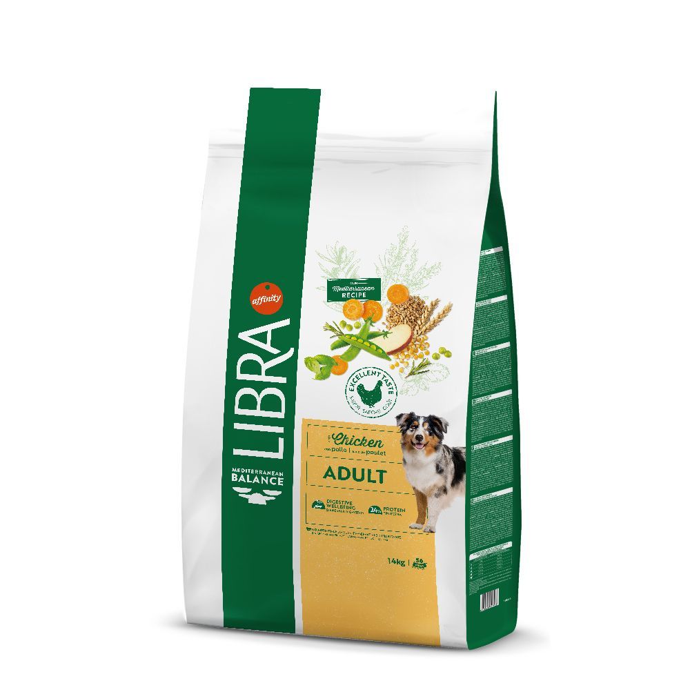 Libra Dog Adult med kyckling - 14 kg