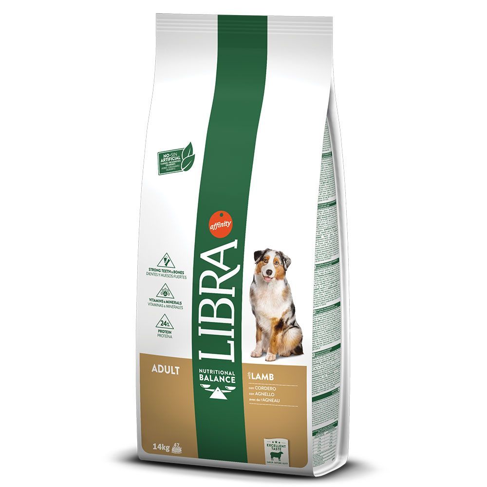 Libra Dog Adult med lammkött  - 14 kg
