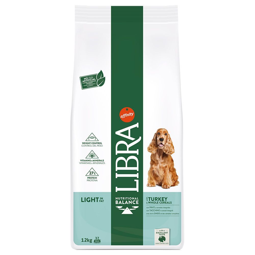Libra Dog Light med kalkon - 12 kg