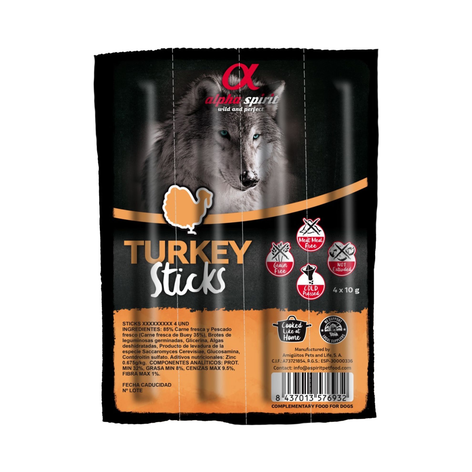 Alpha Spirit Sticks Turkey - 1-pack