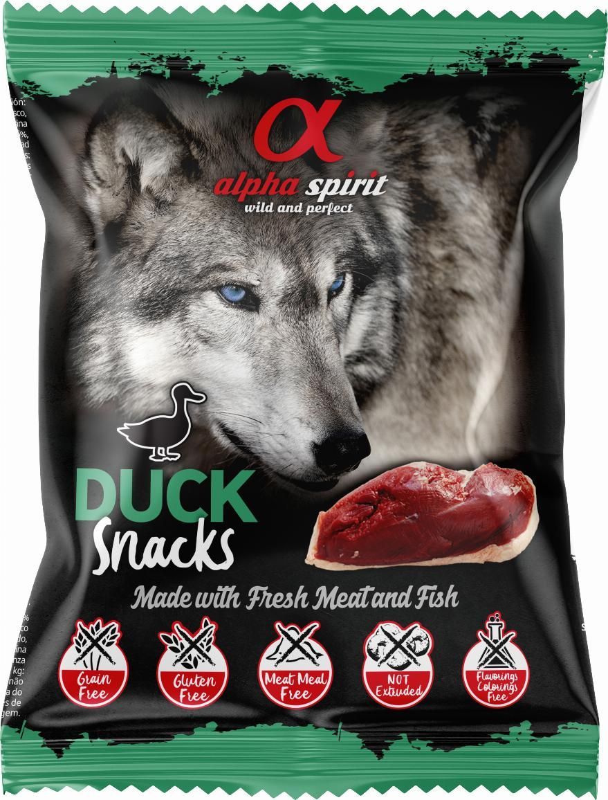 AlphaSpirit Snack Hundgodis Anka  50 g