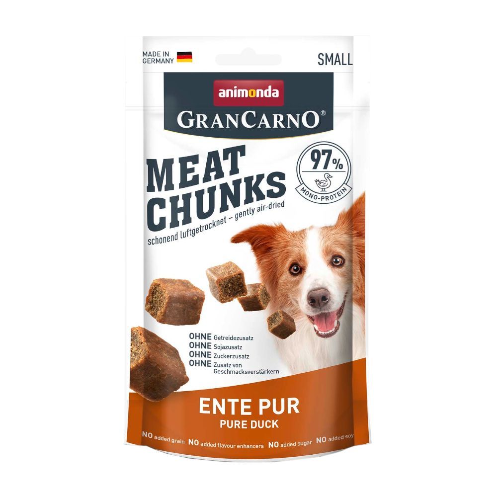 animonda Meat Chunks Small - 60 g Anka pur