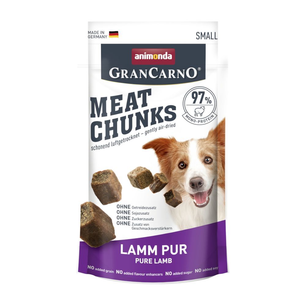 animonda Meat Chunks Small - 60 g Lamm pur