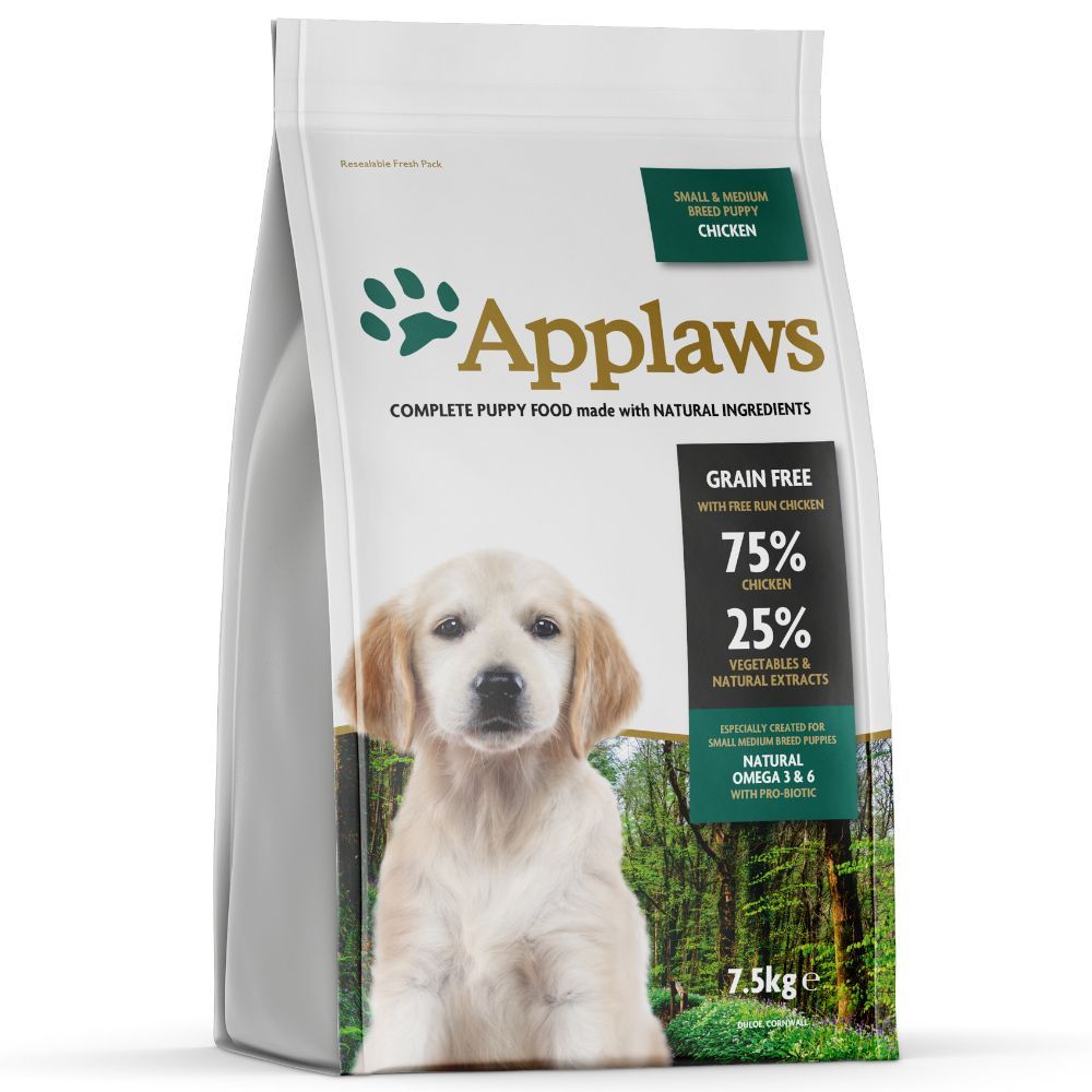Applaws Puppy Small & Medium Chicken - 7,5 kg