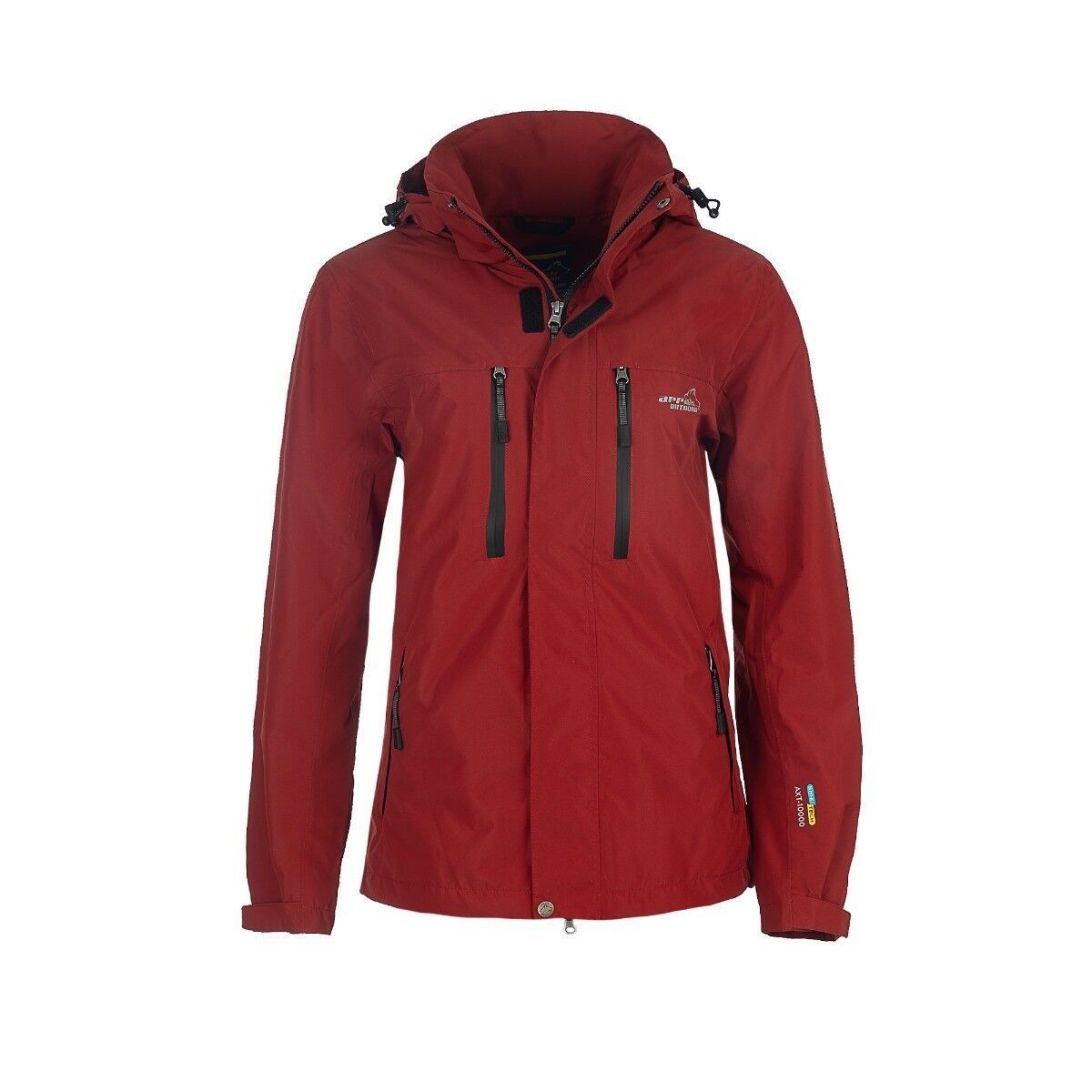 Arrak Outdoor Regnjacka Dam - Röd  (4XL)