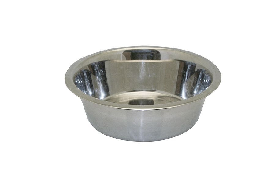 Rostfri hundskål - 400  ml