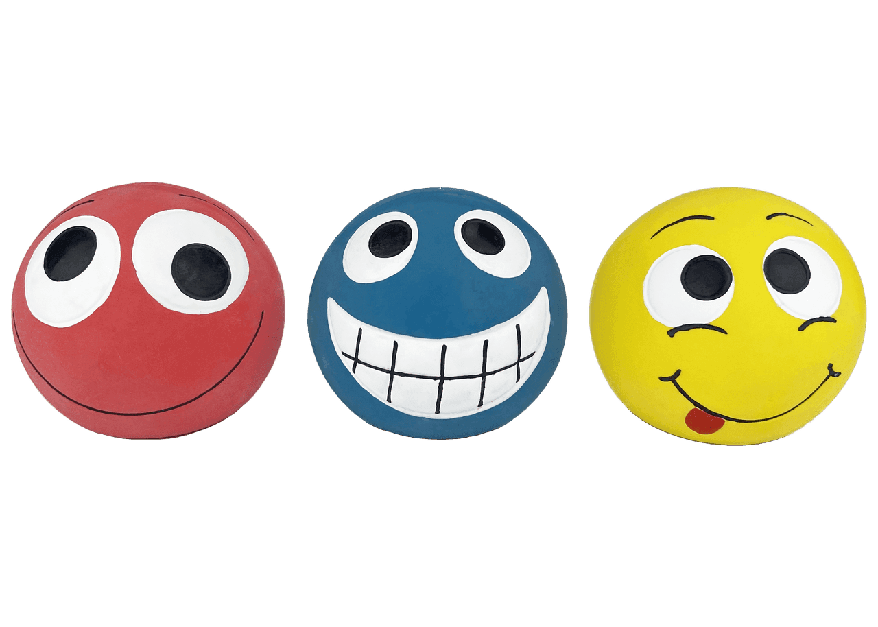 Silly Peas 3-pack Latexbollar - 3-pack bollar