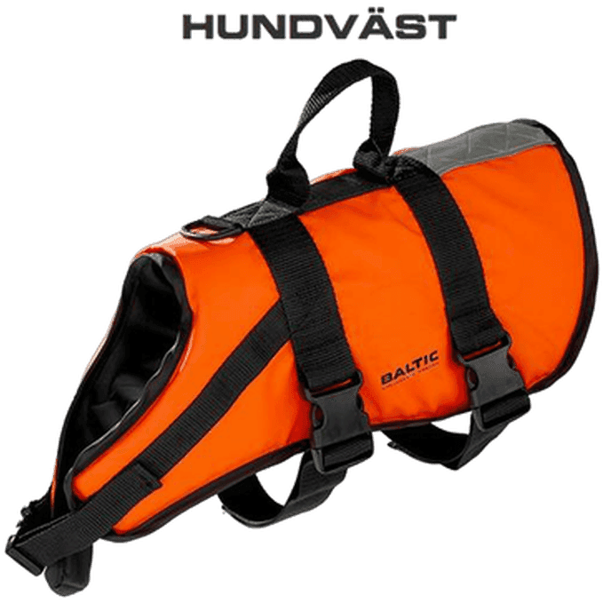Hundväst Pluto Flytväst Orange X-Small 0-3 kg