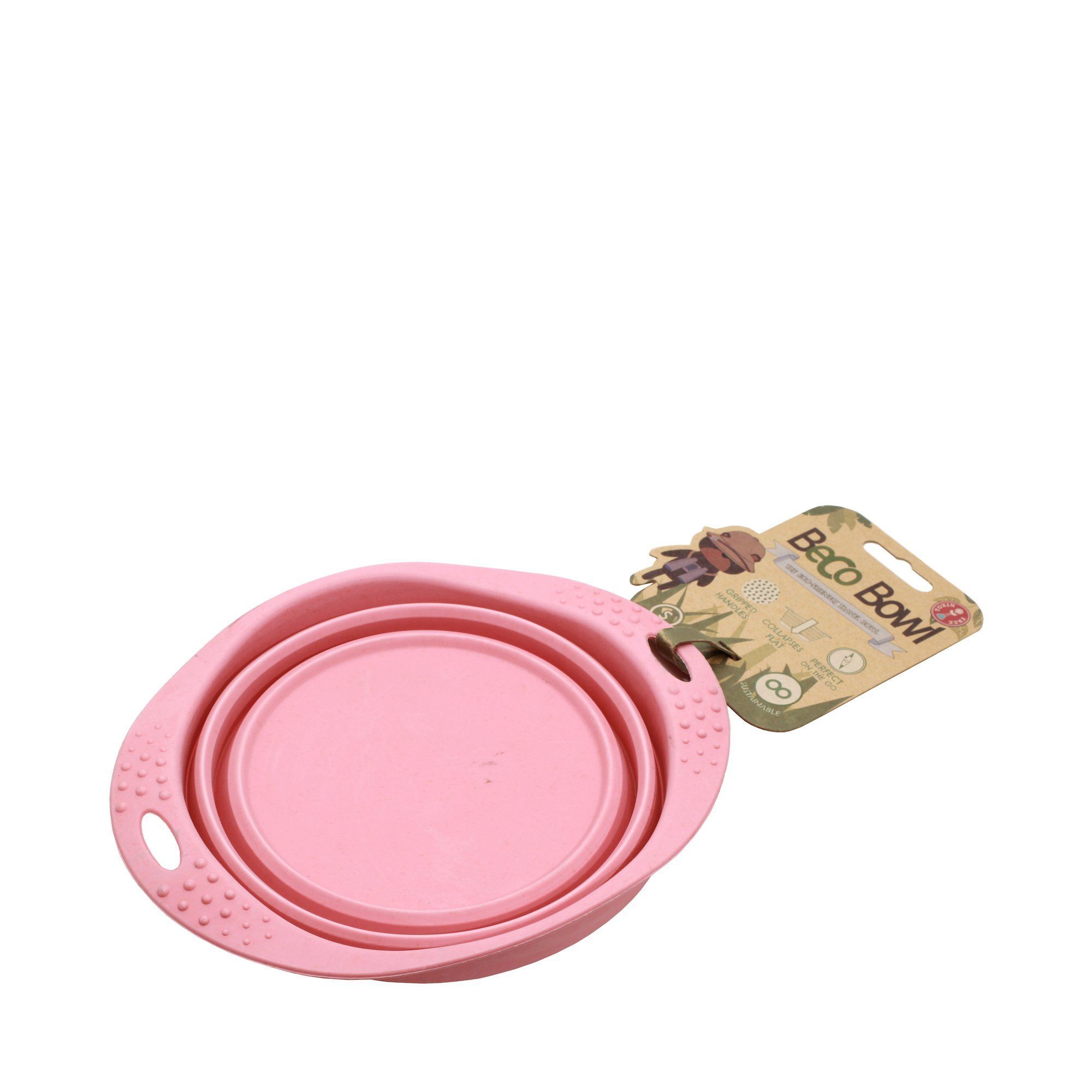 Beco Travel Bowl Matskål - Rosa / M (750 ml)