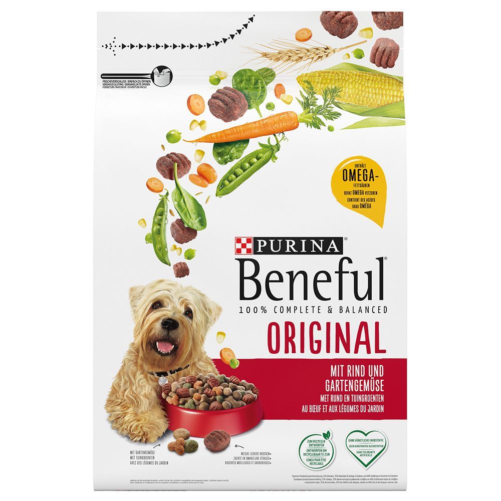Beneful Original Nötkött & grönsaker - 2,8 kg