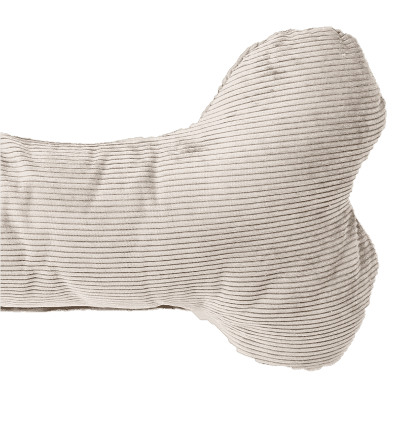 Leksak Hundben Rib, 50cm, Sand