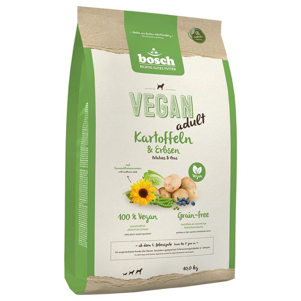 bosch HPC Adult Vegan Potatis & ärtor - 10 kg
