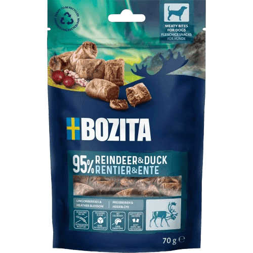 Snacks Meaty Bites Reindeer & Duck 70 g
