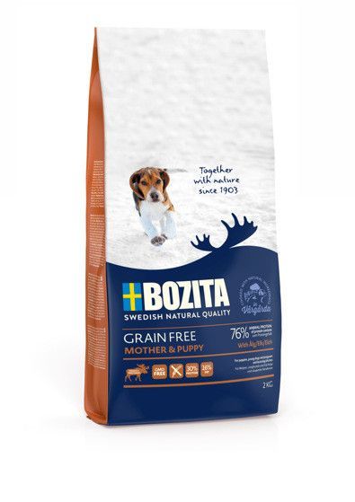 Grain Free Mother & Puppy Elk Hundfoder - 12 kg