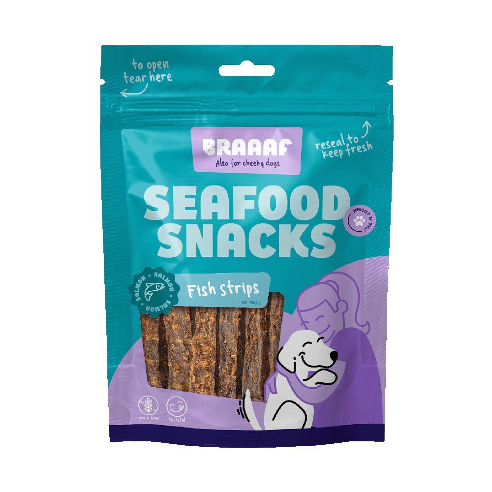 Braaaf Fish Strips fiskfilé 70 g - 70 g