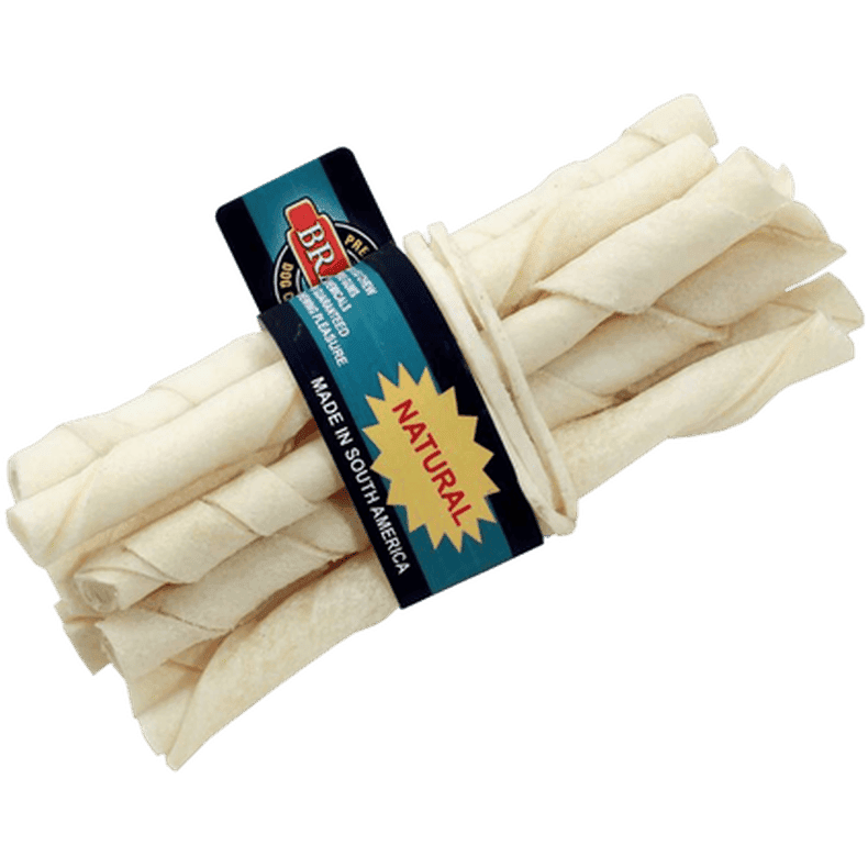Vridet Ben Smal Naturell 10-pack, 12,5 cm