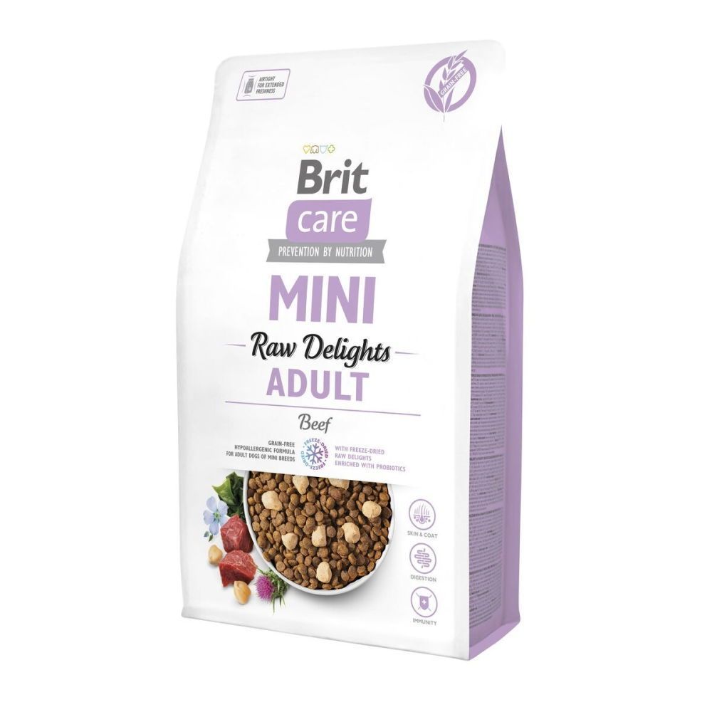 Brit Care Mini Raw Delights Beef 2 kg