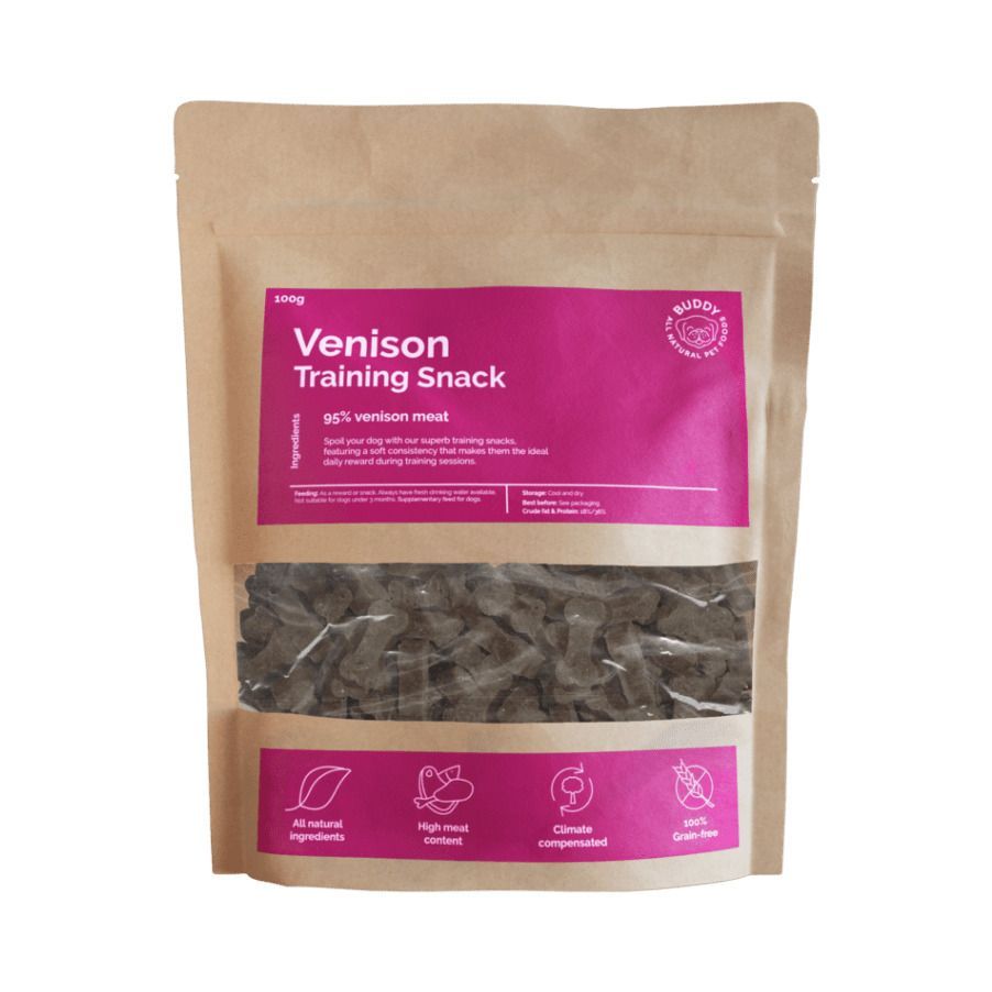 Buddy Training Snacks Venison - 100g