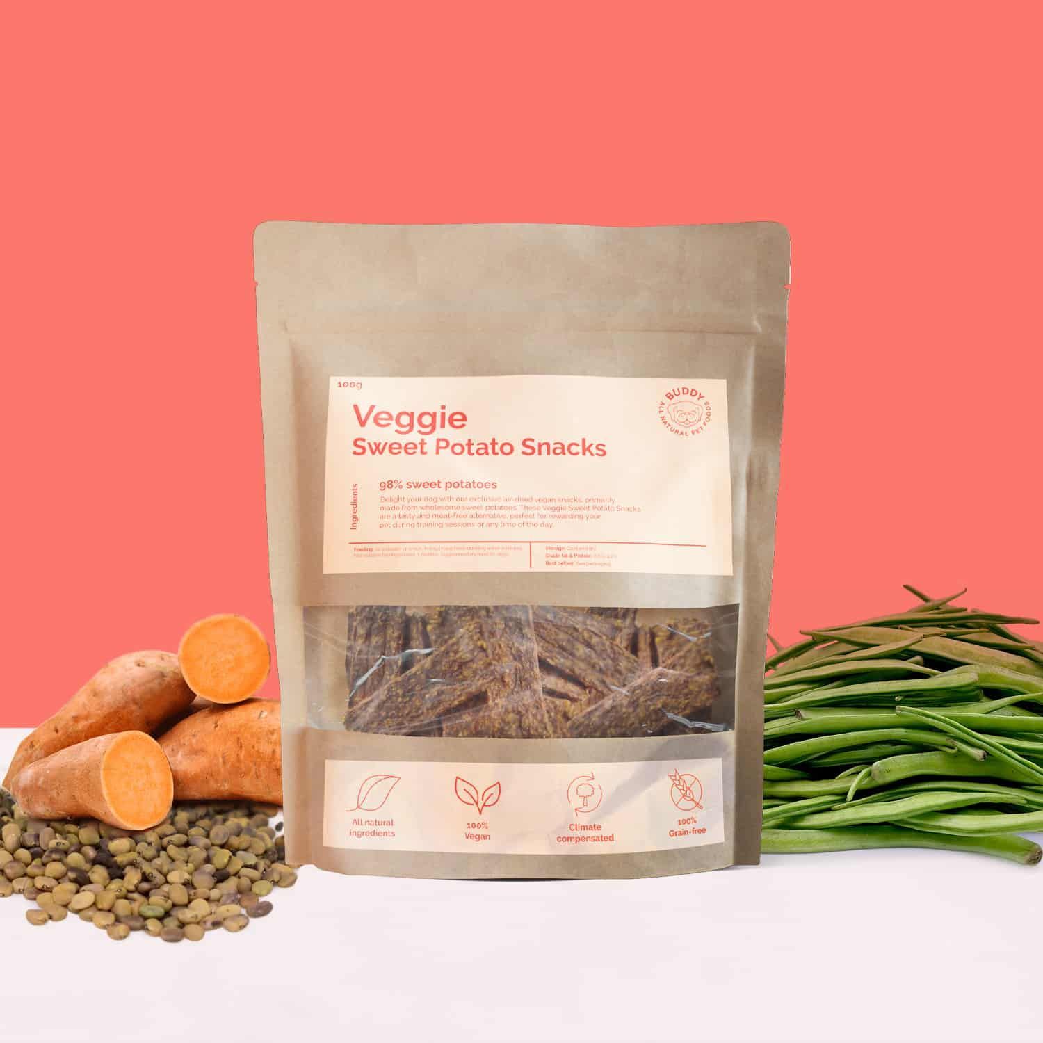 Veggie Sweet Potato Snacks 10x100g