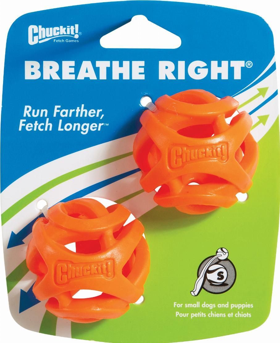 CHUCKIT Breathe Right Hundleksak  - Orange
