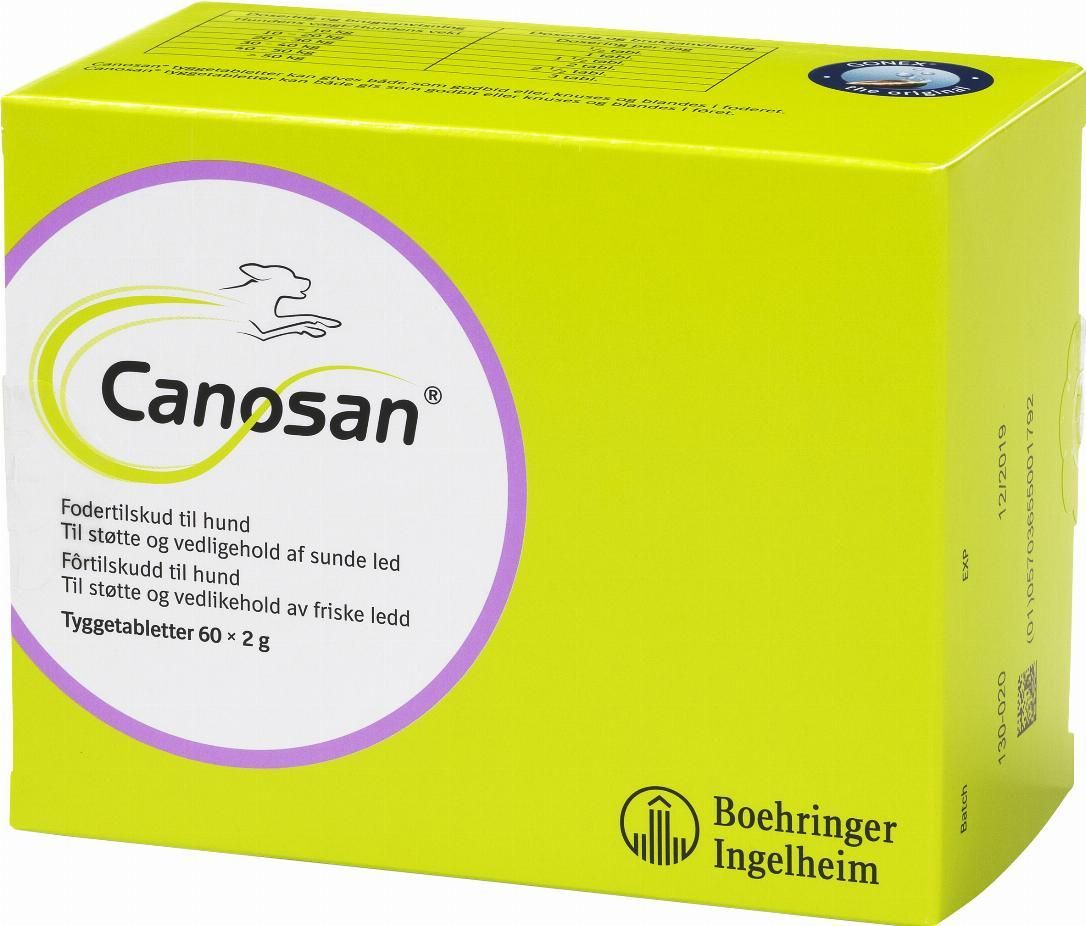 Canosan Fodertillskott Tabletter - Hund