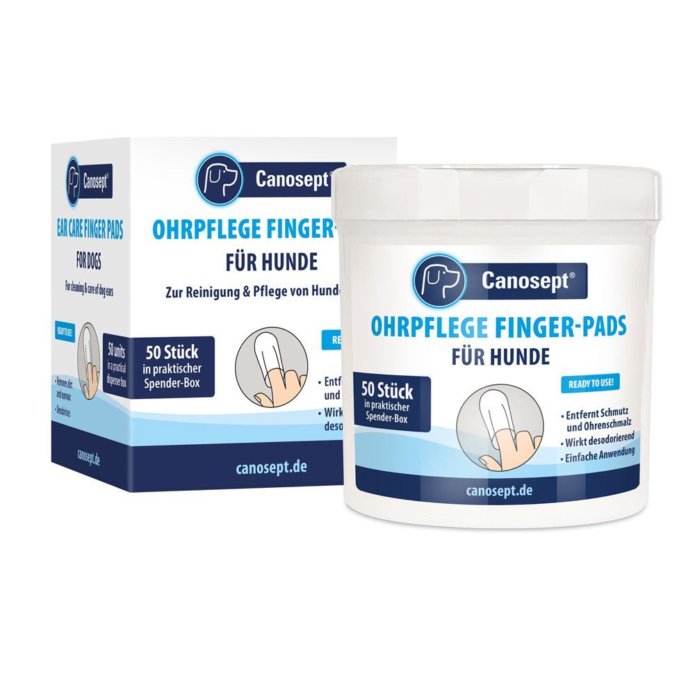 Canosept öronvårdande fingerpads - 50 st