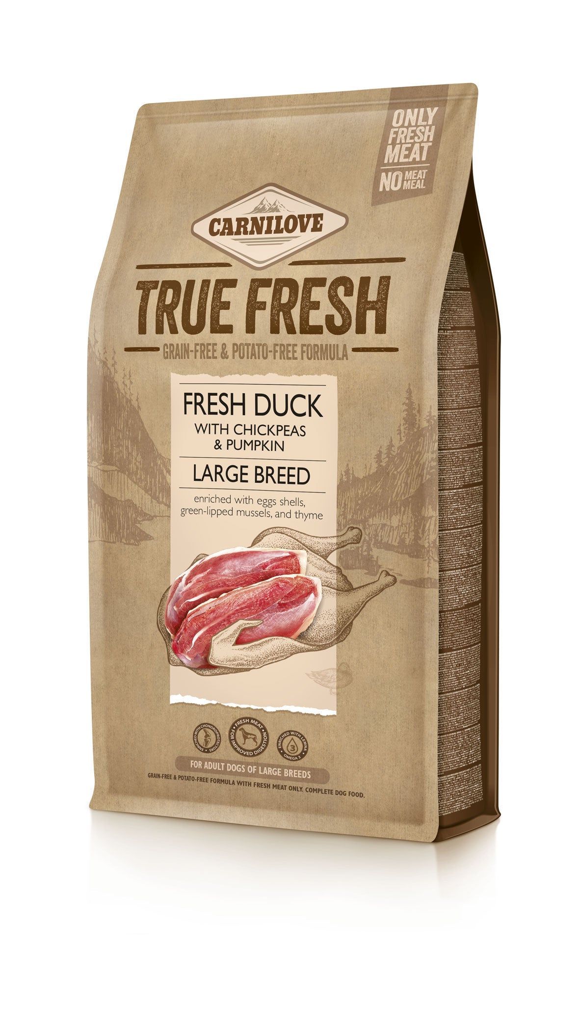 Carnilove True Fresh Duck Large Breed - 1.4kg