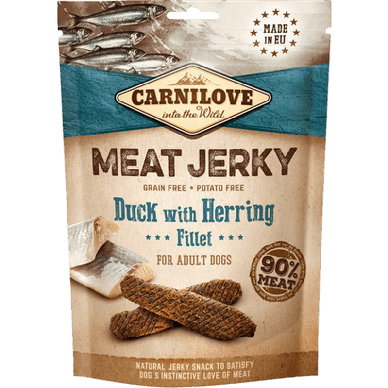 Jerky Duck with Herring Fillet 100 g