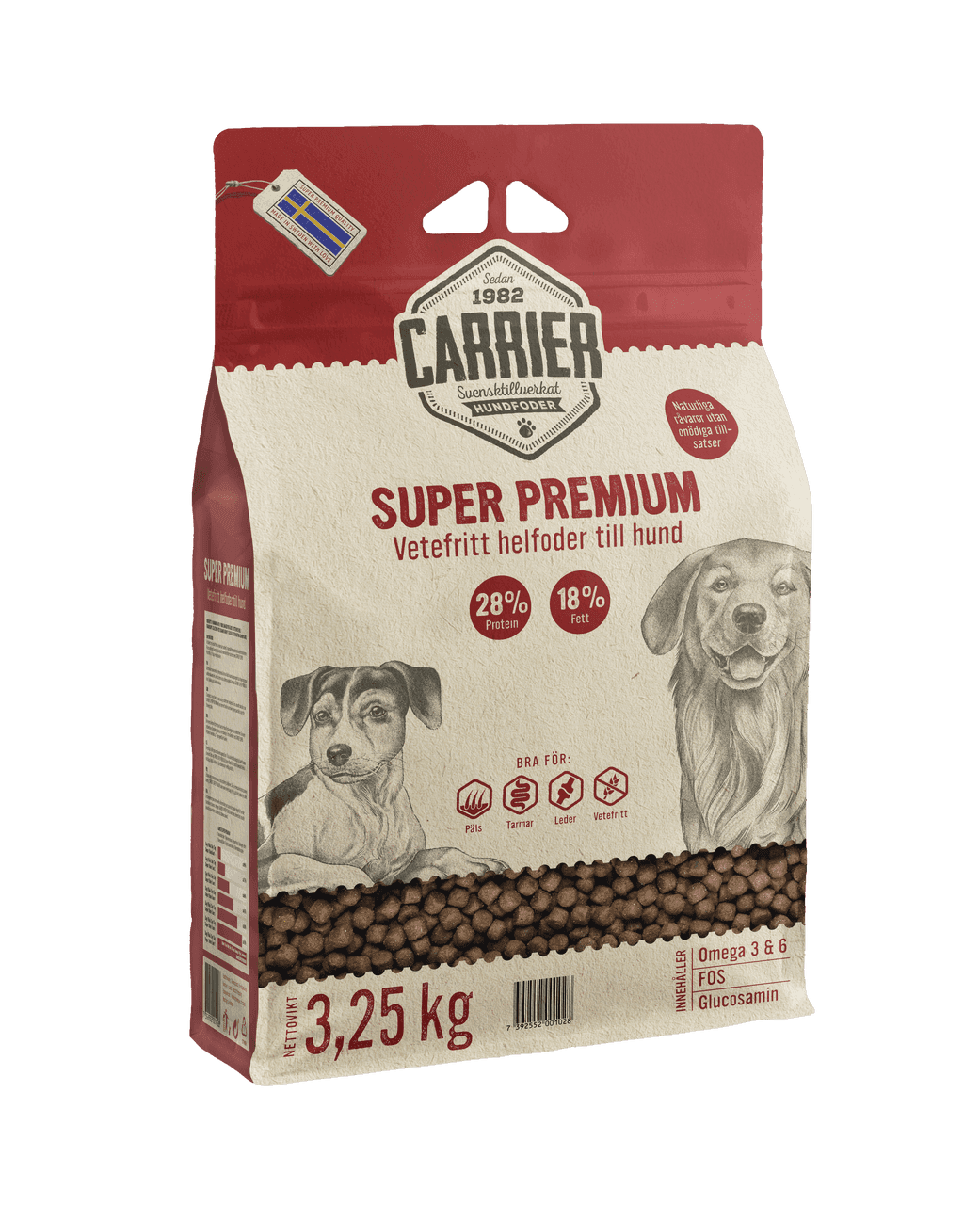 Super Premium Hundfoder - 3,25 kg