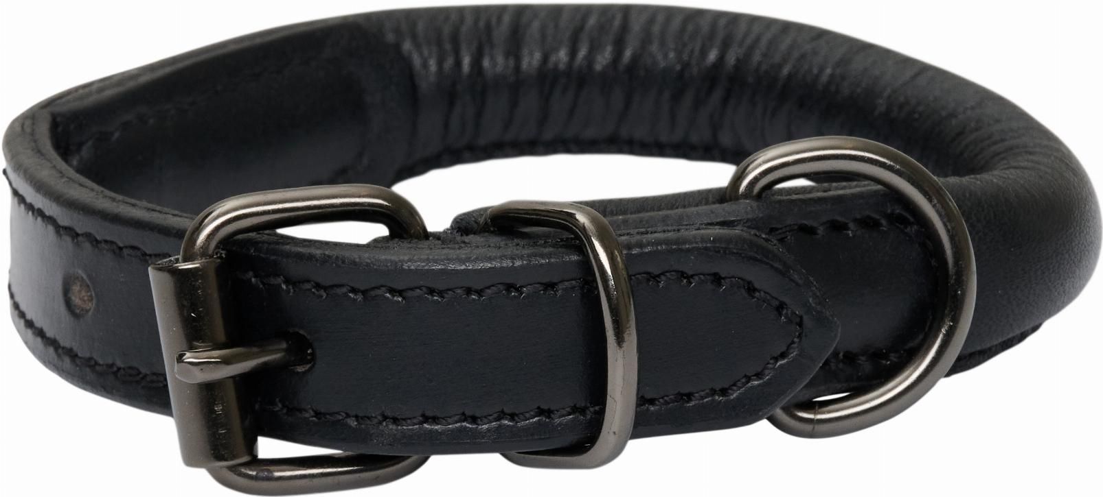 CATAGO Hundhalsband i Läder  - Svart