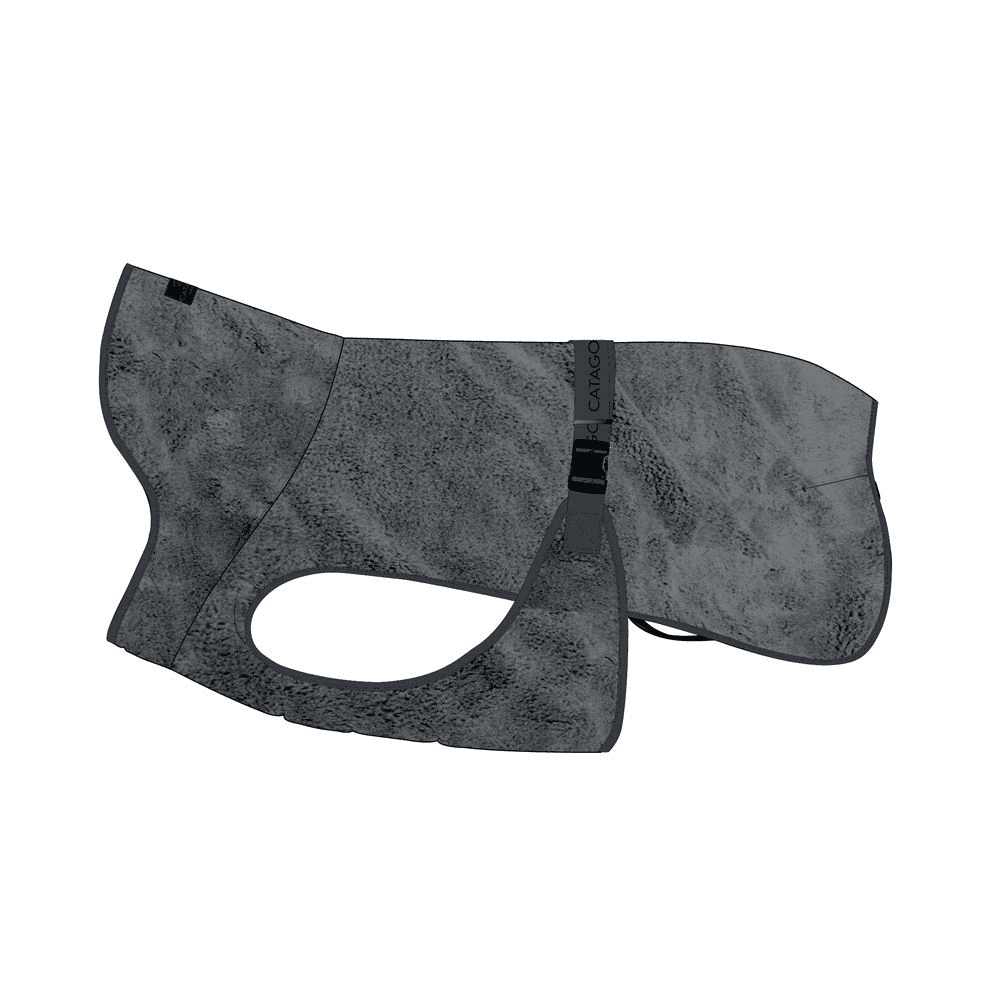 CATAGO Quick Dry Hundtäcke Asphalt (60)