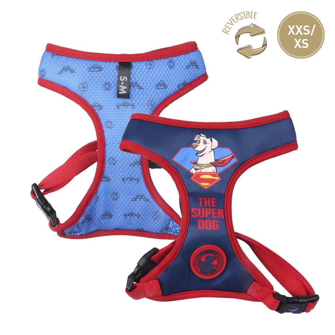 DC Comics Pets Vadderad Reversibel Hundsele - M/L