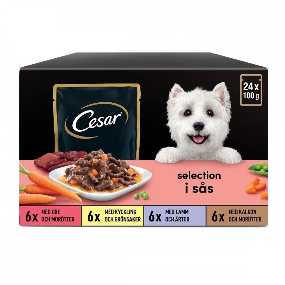 Cesar Del Fresh Mix i Sås 24x100 g