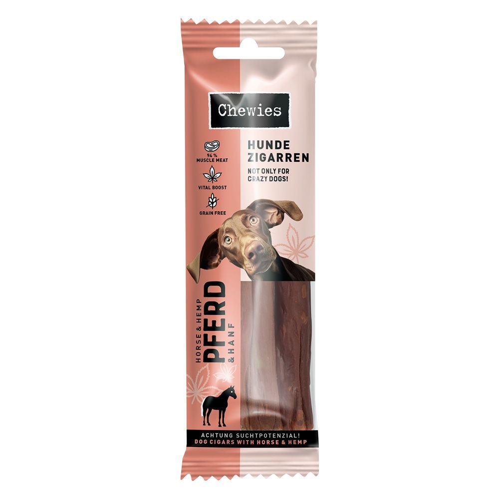 Chewies hundcigarrer - Häst & hampa 75 g