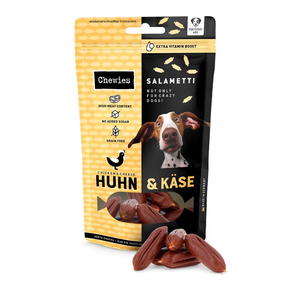 Chewies Salametti - Kyckling & ost (60 g)