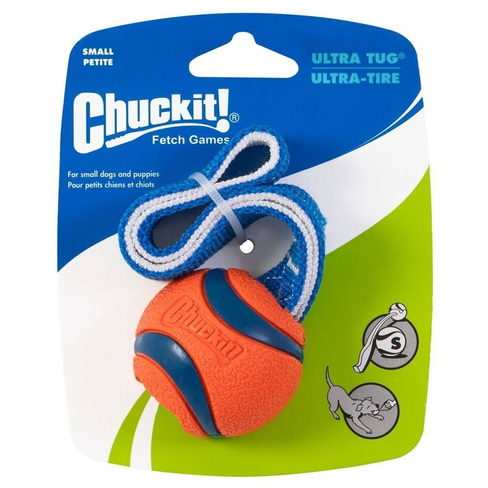 Chuckit Ultra Tug Boll med Handtag (S)