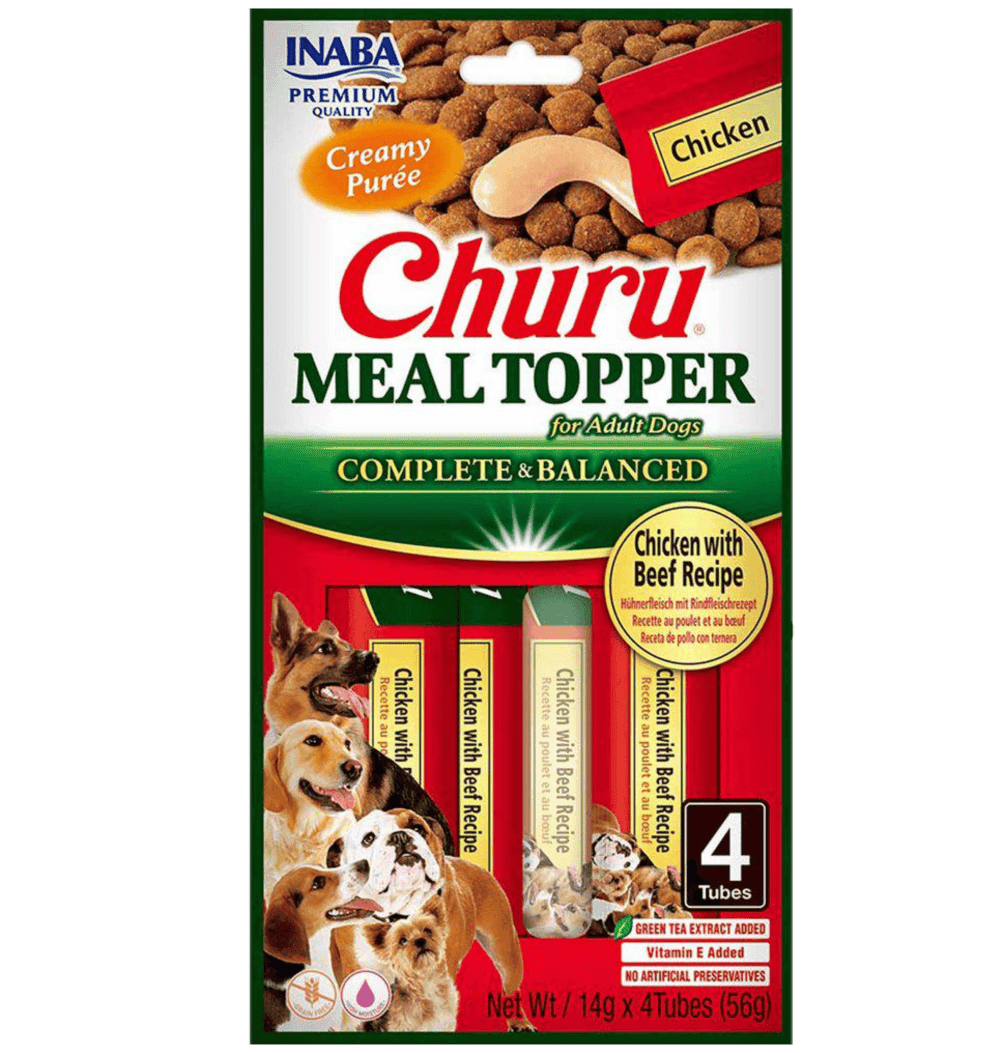 Dog Meal Topper Chicken/Beef 4 st