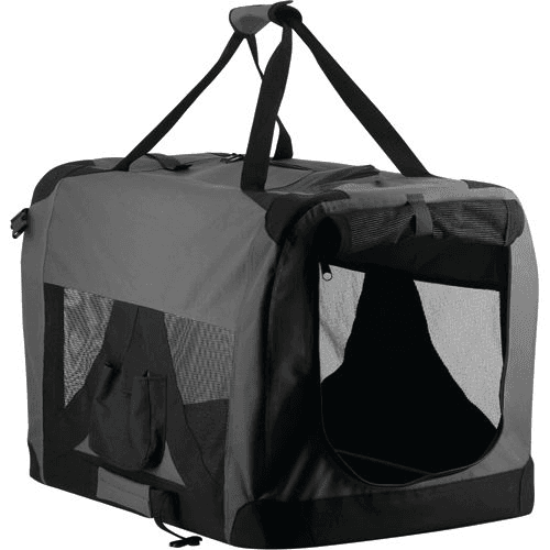 Pet Soft Crate Grå/Svat (102x69x69 cm)