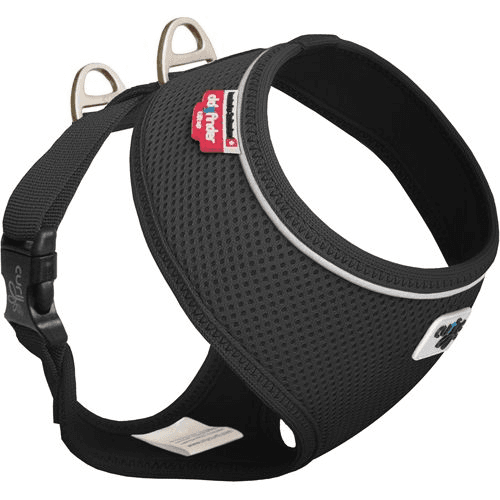 Curli basic sele Air-Mesh Svart (L)