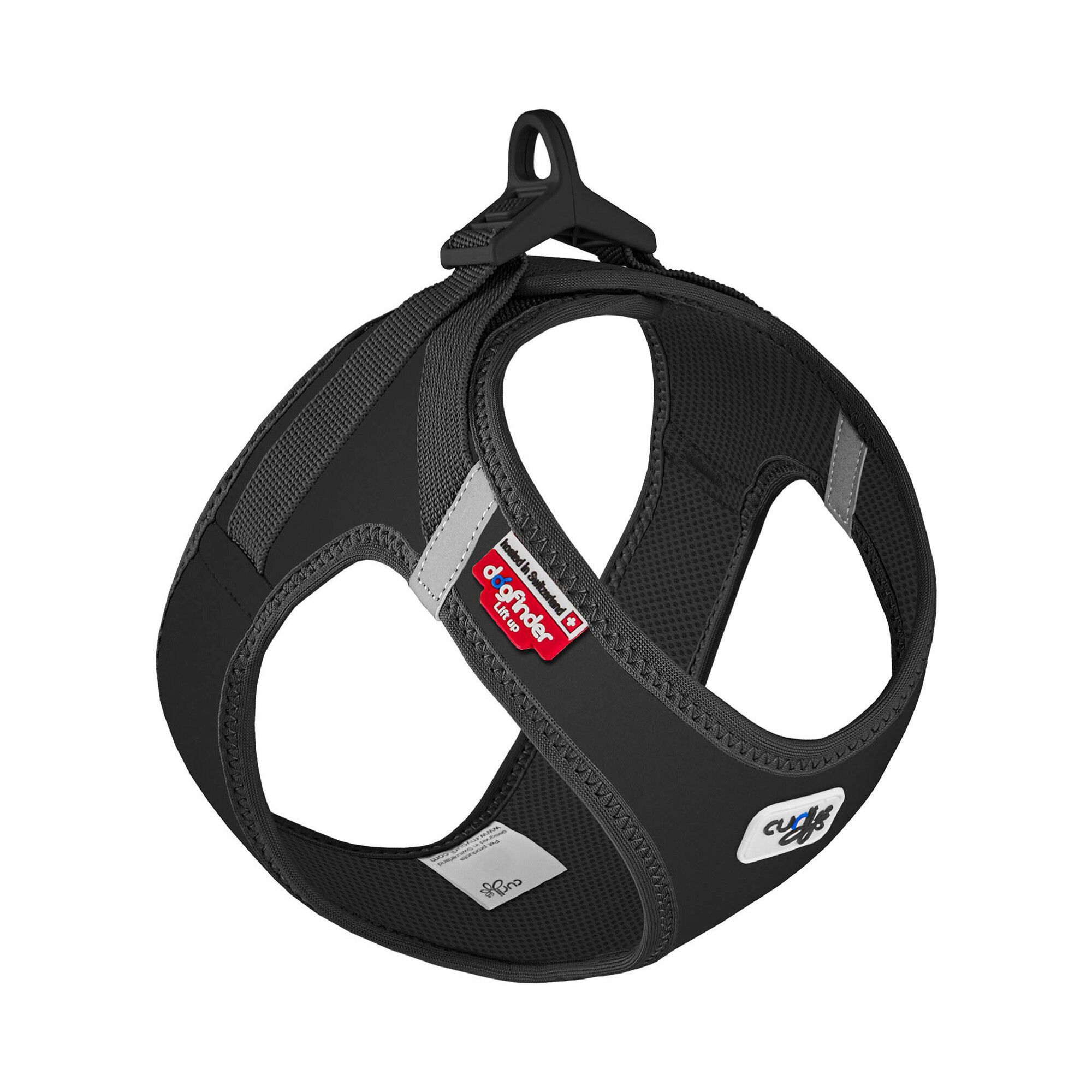 Curli Clasp Softshell Step-In Sele Black - XXXS