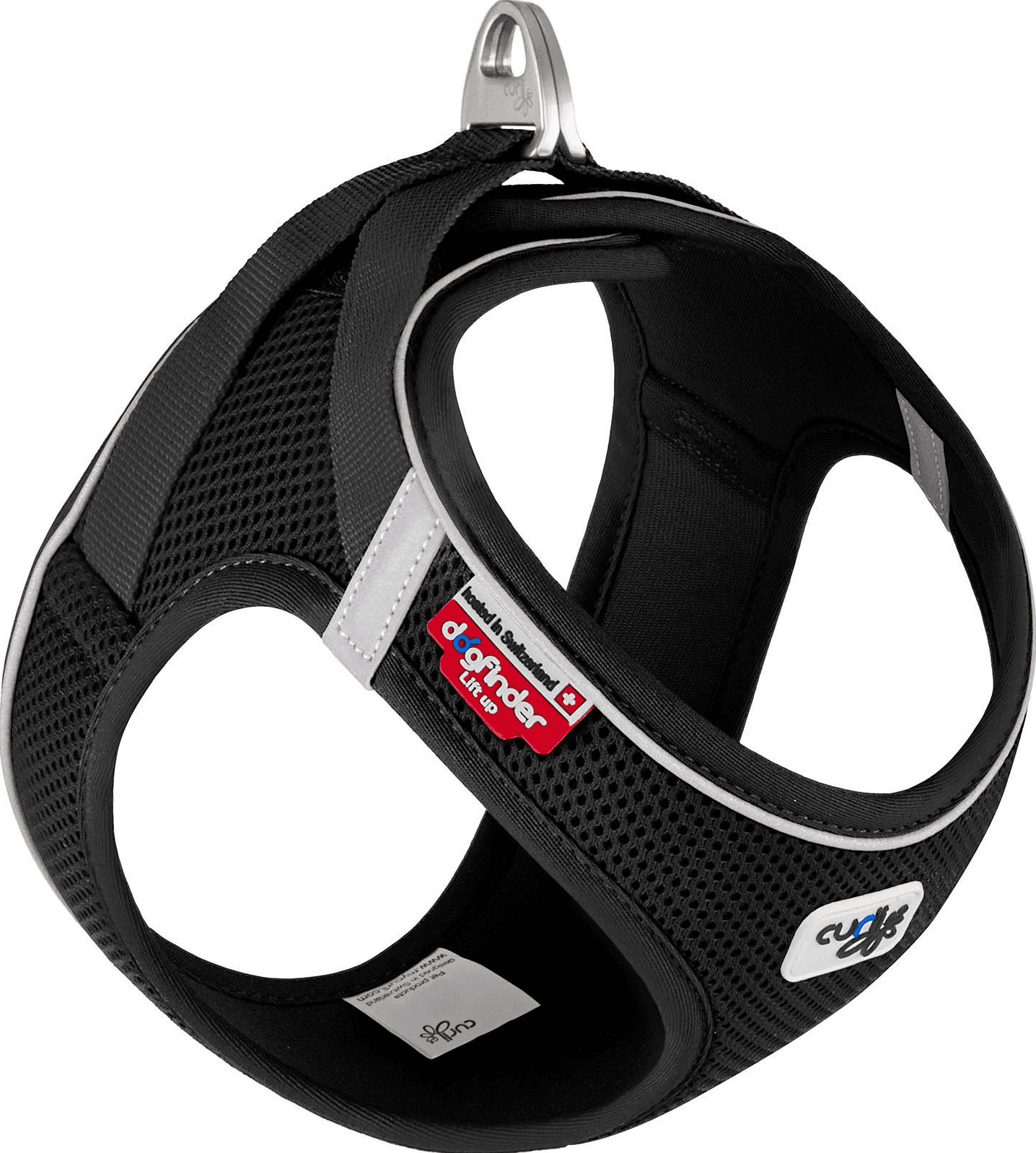 Curli Magnetic Vest Hundsele Air-Mesh - Svart (L)